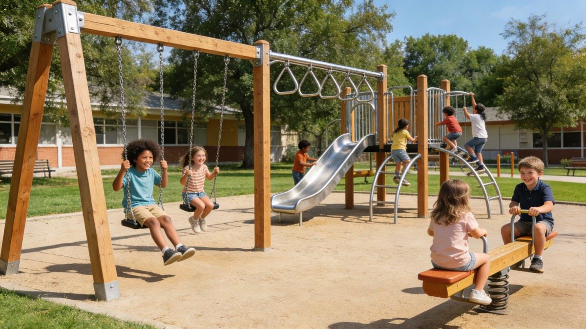 types of children's playgrounds-3 बच्चों के खेल के मैदानों के प्रकार-3