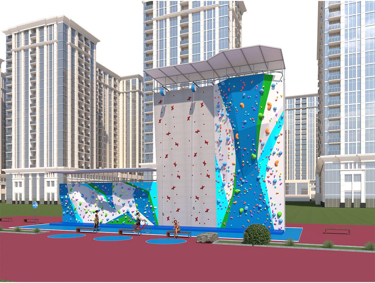 09. Indoor Climbing Wall for Schools (4) 09. स्कूलों के लिए इनडोर क्लाइंबिंग वॉल (4)