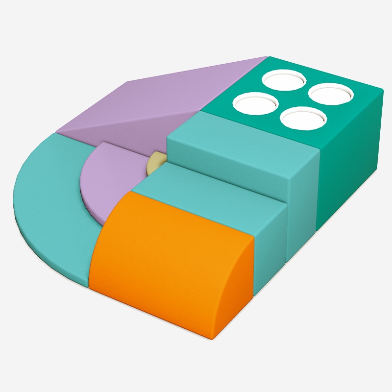 ब्लॉक-मॉड्यूलर इंडोर सॉफ्ट प्ले उपकरण