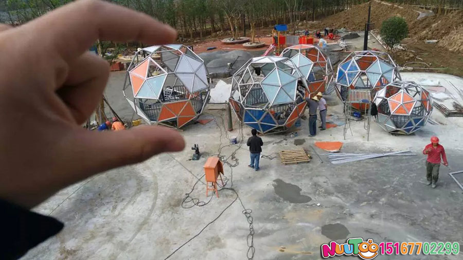गैर-मानक मनोरंजन + बड़े संयोजन स्लाइड नानजिंग वेंके स्टेनलेस स्टील स्लाइड (15)
