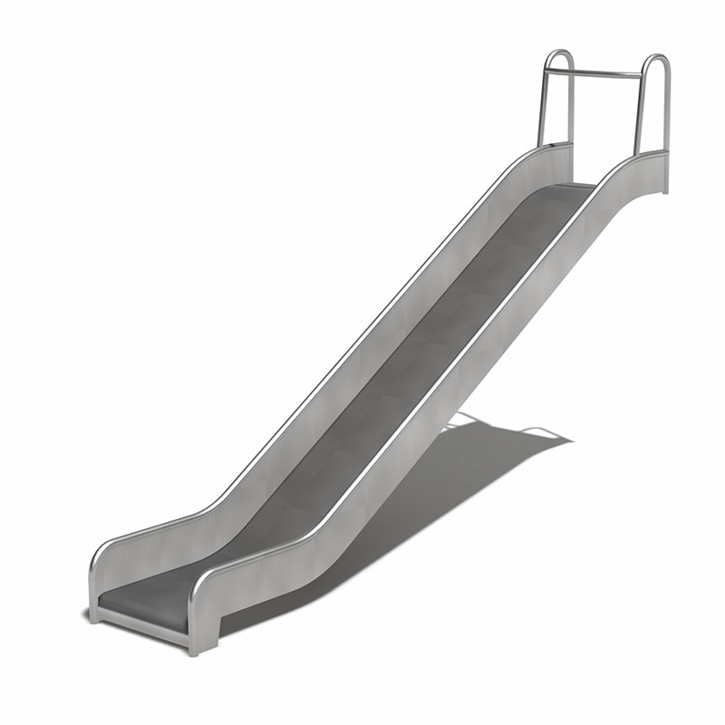 खेल के मैदान के लिए सीधी स्लाइड