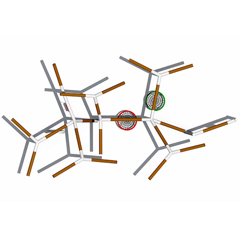टिकाऊ गैल्वनाइज्ड पाइप किड्स मल्टी-पर्सन ट्री ब्रांच स्विंग 