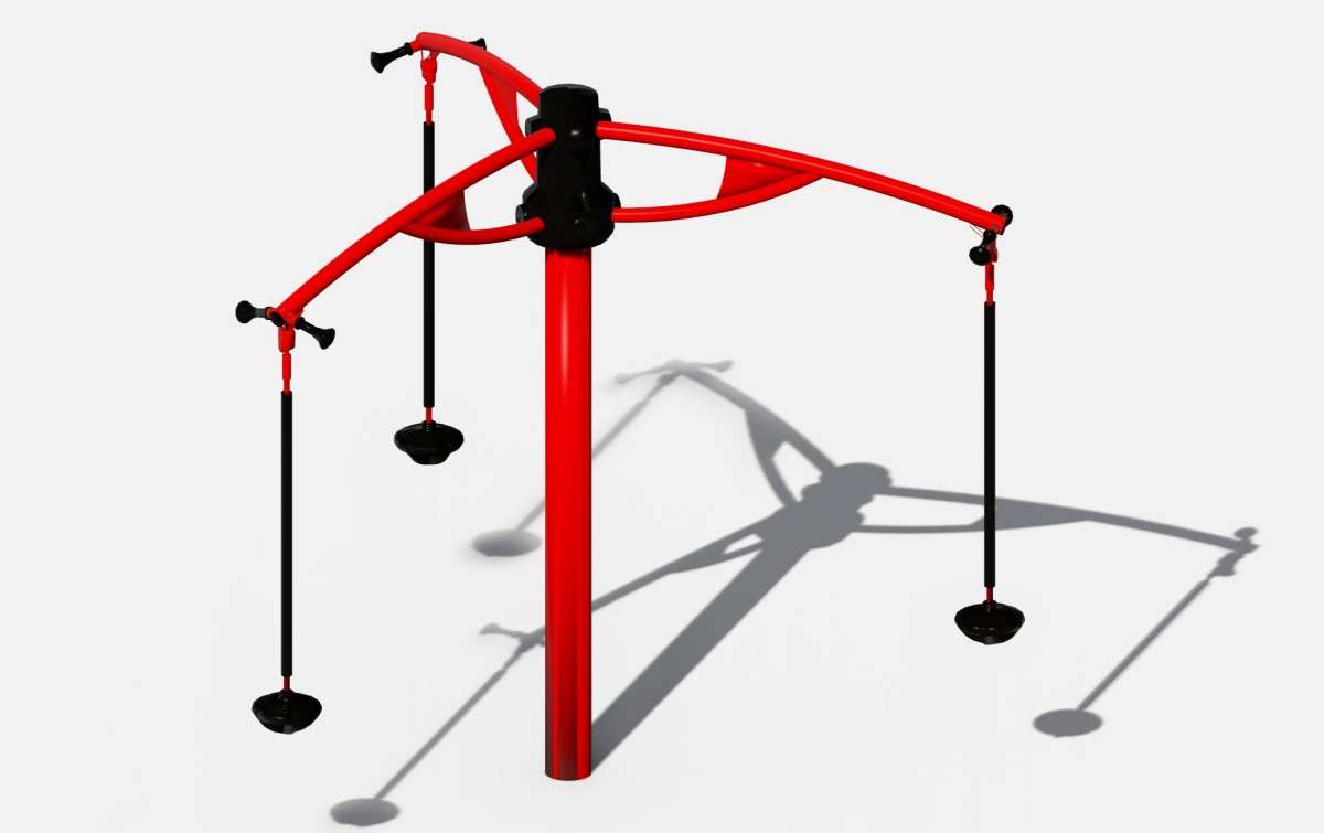 टिकाऊ आउटडोर खेल का मैदान झूला (3)