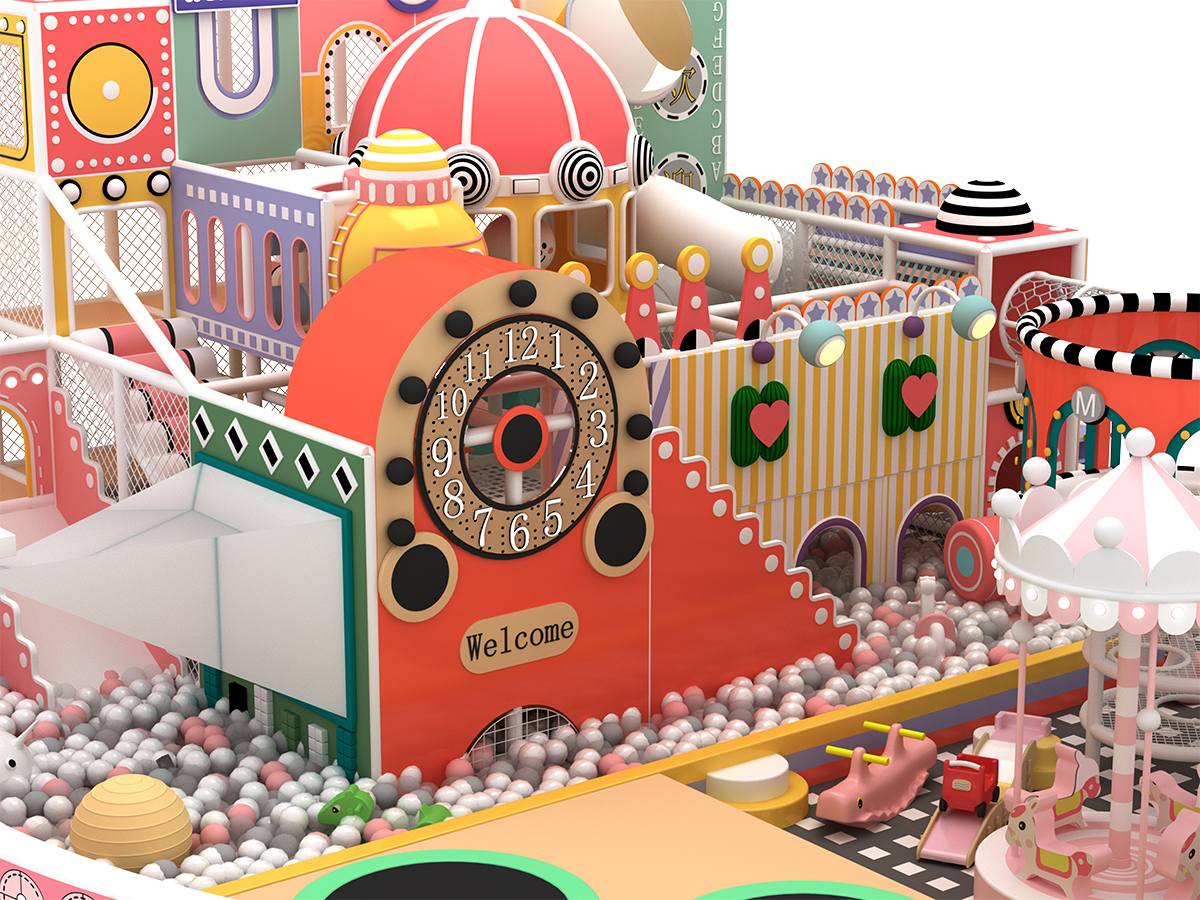 7. मॉल के लिए बड़ा पेस्टल इनडोर खेल का मैदान (6)