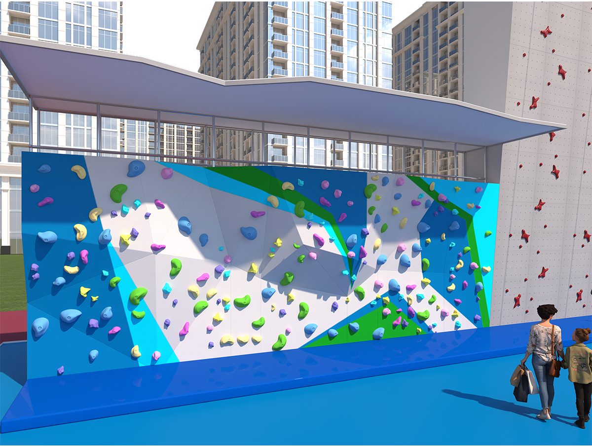 09. Indoor Climbing Wall for Schools (6) 09. स्कूलों के लिए इनडोर क्लाइंबिंग वॉल (6)