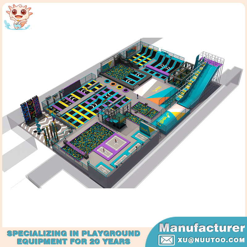 सर्वश्रेष्ठ इंडोर ट्रैम्पोलिन पार्क उत्पादन फ़ैक्टरी
