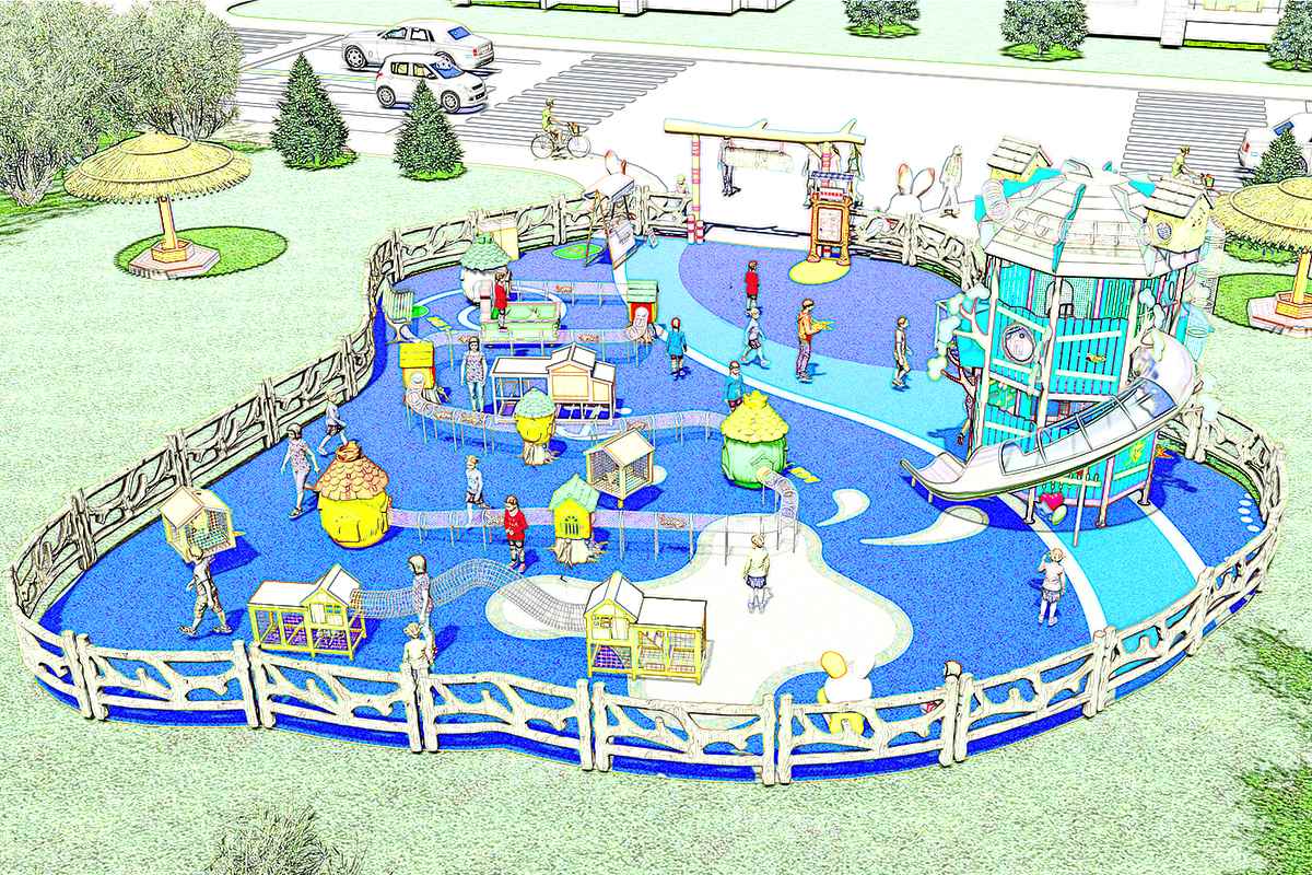 खरगोश पालतू खेल का मैदान2(1)