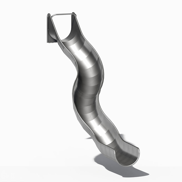 खेल के मैदान के लिए लहरदार स्लाइड