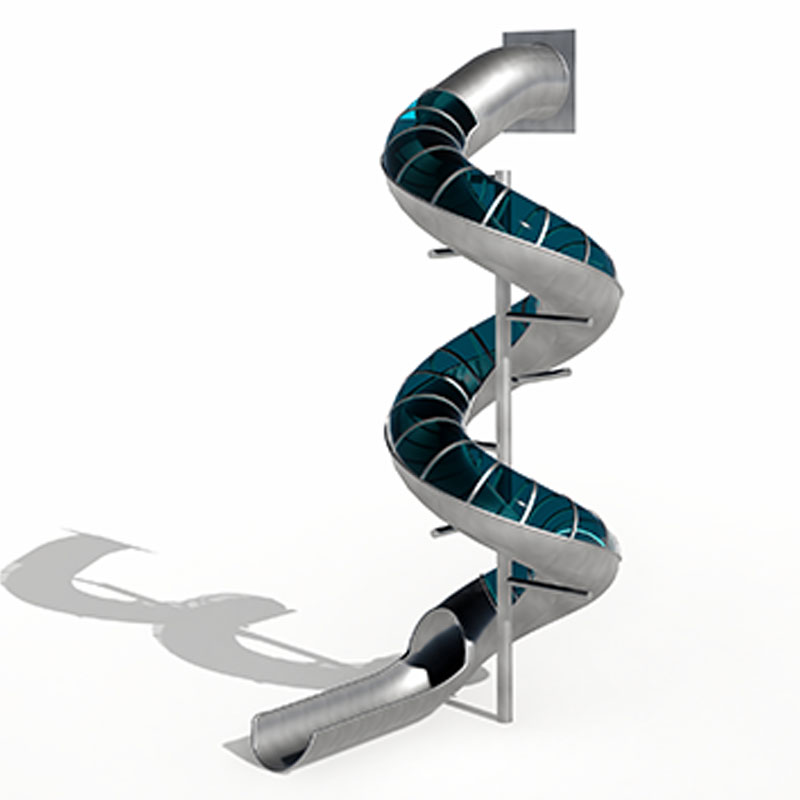 आउटडोर वाणिज्यिक स्टेनलेस स्टील स्लाइड