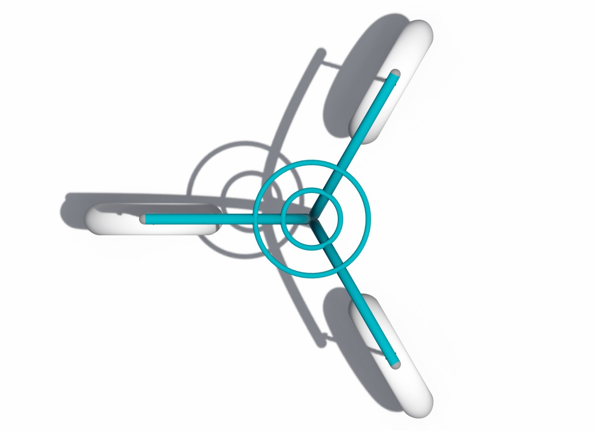 चाँद की सीट के साथ आउटडोर खेल का मैदान झूला (5)