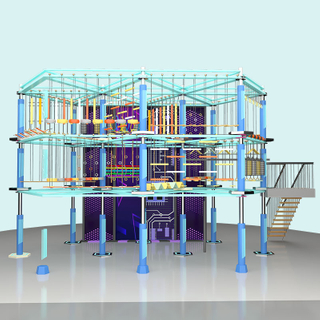 इंडोर हाई रोप्स कोर्स - मॉल एडवेंचर प्ले सप्लायर