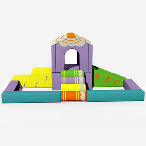 सॉफ्ट-पैडेड क्लाइंबिंग हाउस - इनडोर सॉफ्ट प्ले उपकरण 