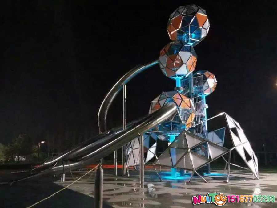 गैर-मानक मनोरंजन + बड़े संयोजन स्लाइड नानजिंग वेंके स्टेनलेस स्टील स्लाइड (16)