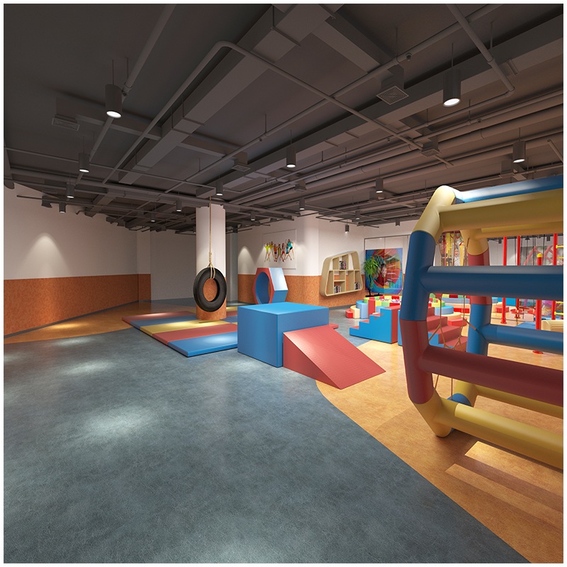 परिवार के अनुकूल इनडोर बाधा कोर्स प्रशिक्षण उपकरण