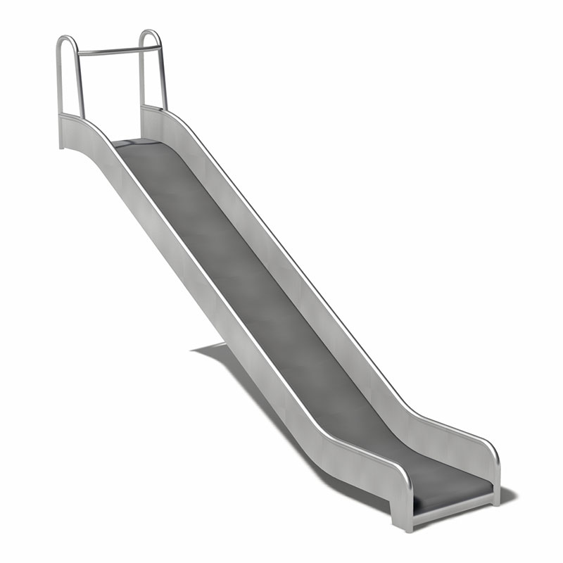 खेल के मैदान के लिए सीधी स्लाइड