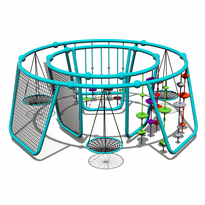 चढ़ने की सुविधा वाले बच्चों के लिए आउटडोर बहु-कार्यात्मक झूला
