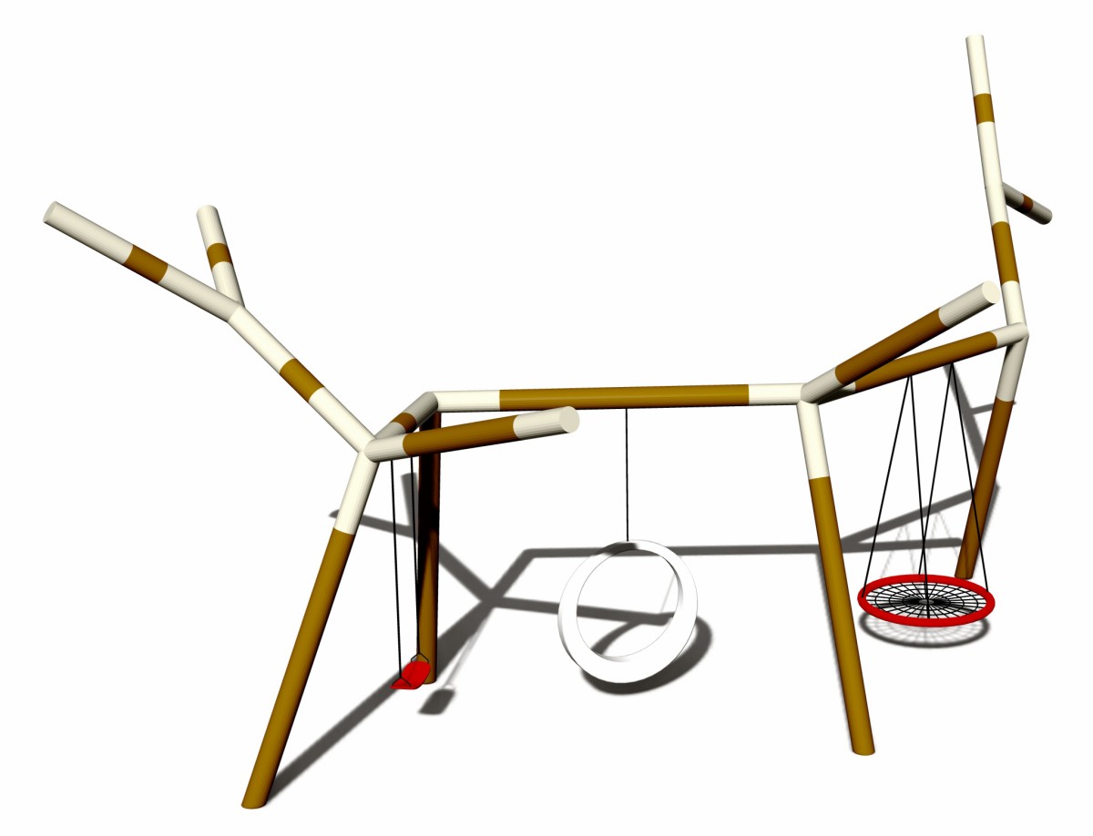 जंग प्रतिरोधी धातु स्विंग सेट (1)