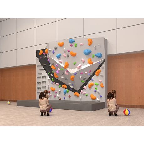 मॉड्यूलर इनडोर क्लाइंबिंग वॉल-वाणिज्यिक क्लाइंबिंग जिम उपकरण