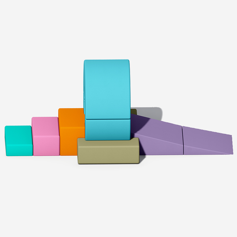 मॉड्यूलर आसान-साफ इनडोर सॉफ्ट प्ले उपकरण 