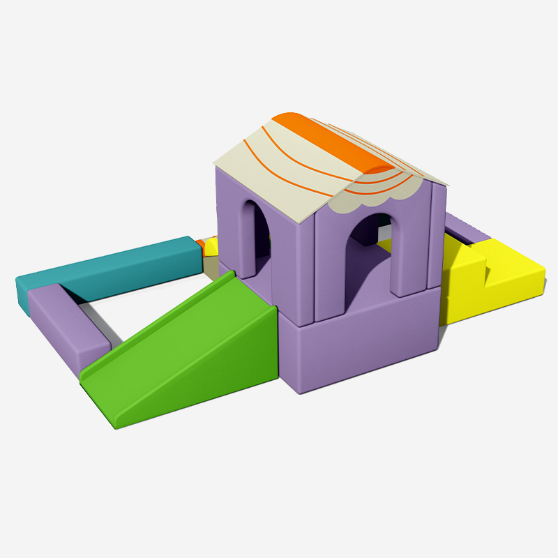 सॉफ्ट-पैडेड क्लाइंबिंग हाउस - इनडोर सॉफ्ट प्ले उपकरण 