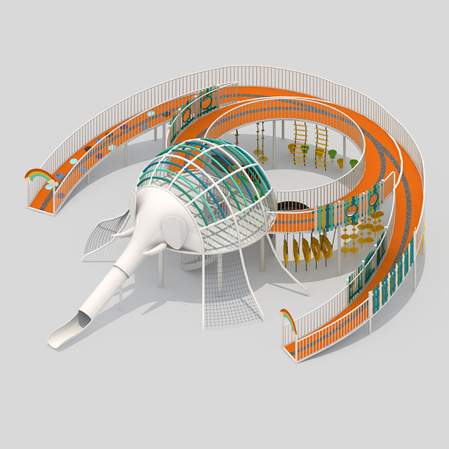 कस्टम खेल का मैदान निर्माता हाथी खेल के मैदान समाधान की पेशकश करता है
