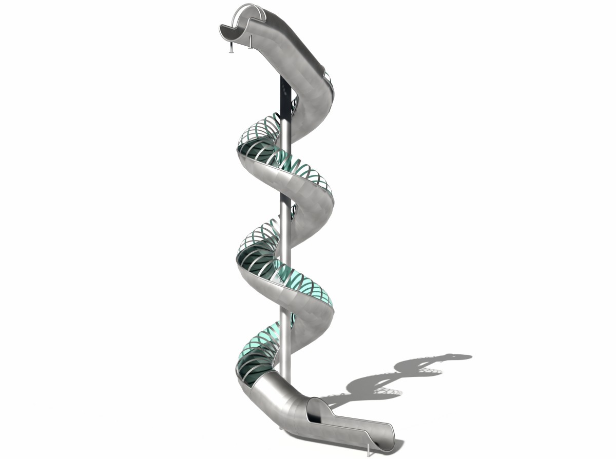 2.स्टेनलेस स्टील सर्पिल स्लाइड (4)