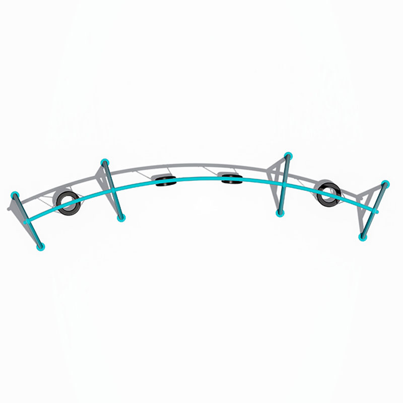 बच्चों के आउटडोर खेल के अनुभव को बेहतर बनाने के लिए बनाया गया आउटडोर किड्स स्विंग