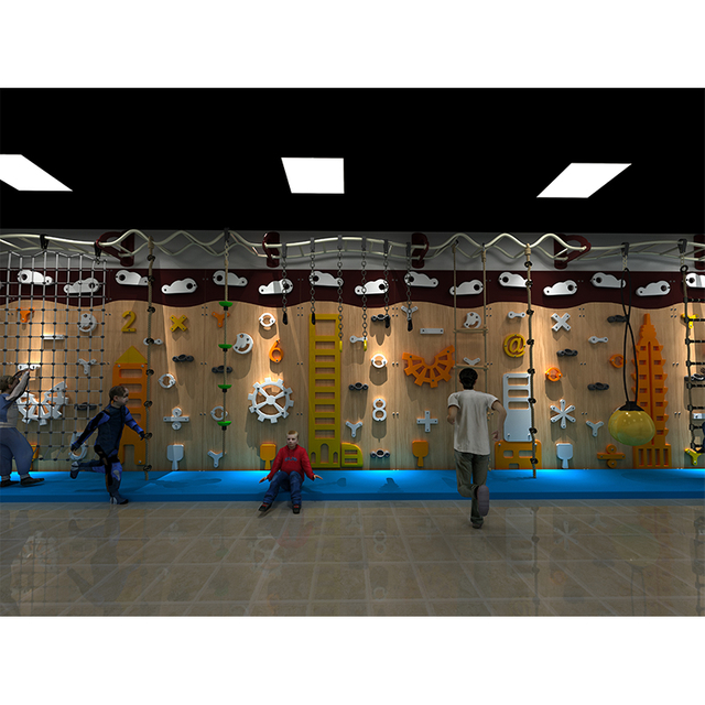 चंचल खेल का मैदान चढ़ाई वाली दीवार - थीम वाला इनडोर चढ़ाई दीवार सेट