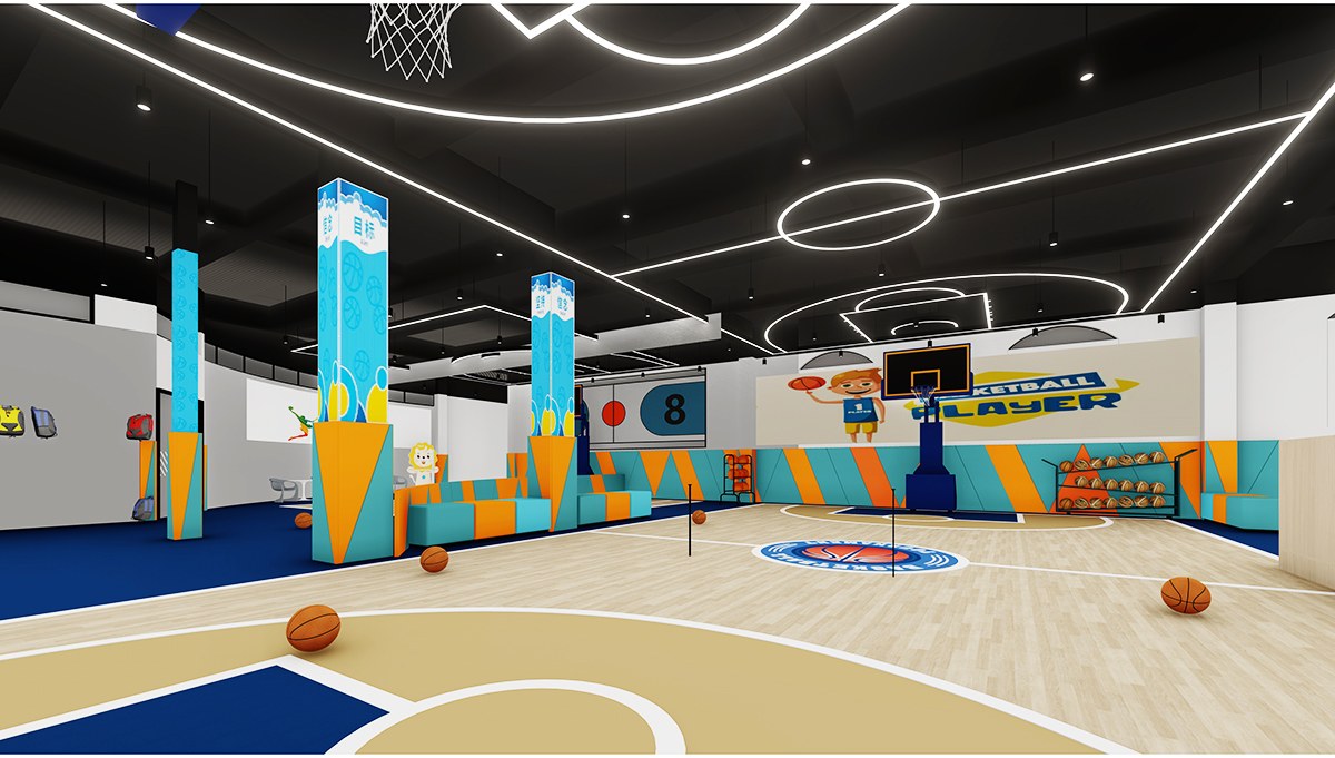 1. मॉल के लिए इनडोर बाधा कोर्स (2)