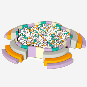 आर्क-मॉड्यूलर इनक्लूसिव इंडोर सॉफ्ट प्ले बॉल पिट