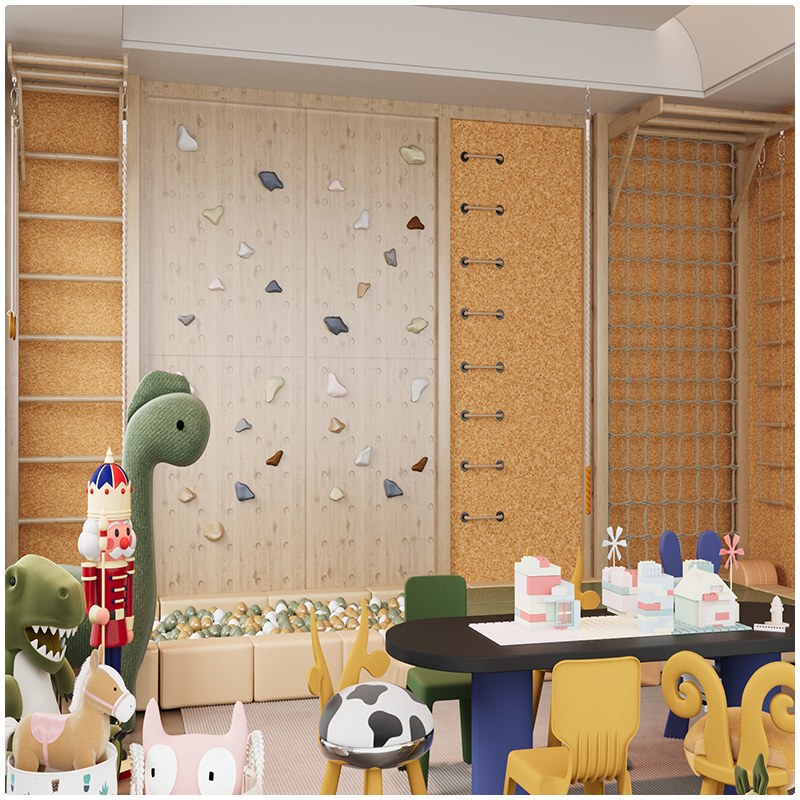बच्चों के लिए इनडोर बोल्डरिंग दीवार | थोक चढ़ाई उपकरण