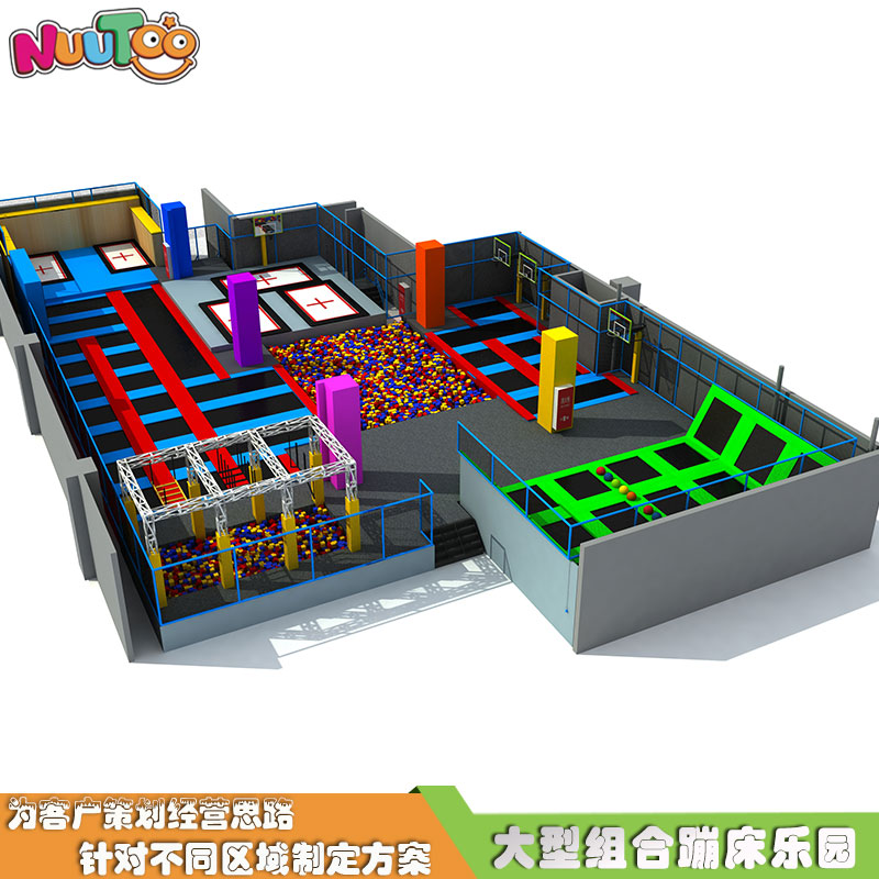 बच्चों के ट्रैम्पोलिन बड़े ट्रैम्पोलिन खेल का मैदान इनडोर ट्रैम्पोलिन खेल का मैदान उपकरण LT-BC008